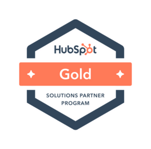 HubSpot Gold Solutions partner program badge